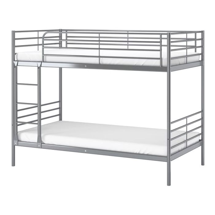 Ikea  Svarta łóżko dla 3 osob.