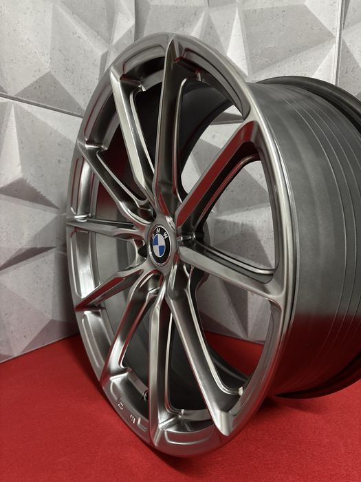NOWE Felgi Koła 19" 5x120 BMW Hyper Black Styl JR37 • • PIĘKNE • •