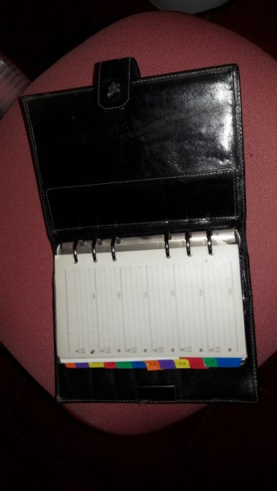 Agenda Camel em couro