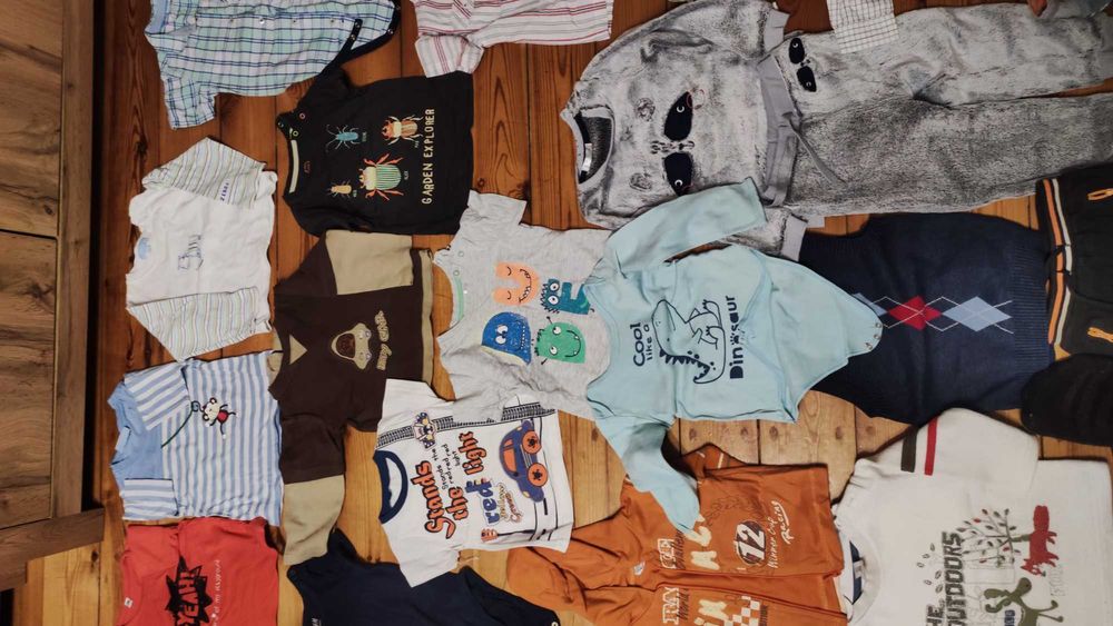 Ubranka dla chłopca 80 cm 92cm paczka ładnych ubranek