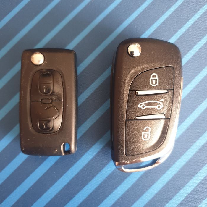 Carcaça chave Citroën 3 botões