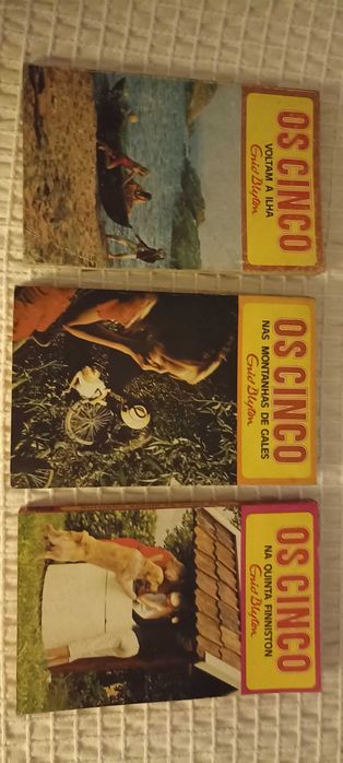 Livros de Enid Blyton coleção Os Cinco