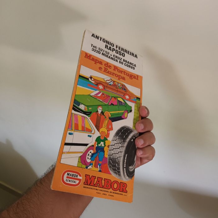 Mapa de Portugal Mabor general