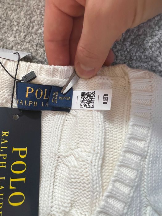 Sweter Polo Ralph Lauren – damski | biały M