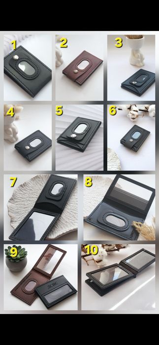 Шкіряні обкладинки для посвідчення нового взірця, ід. Варіанти