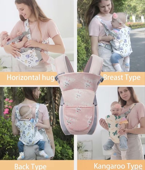 Носилка для немовлят . Ergo носилка. Ергономічна переноска з поясничео