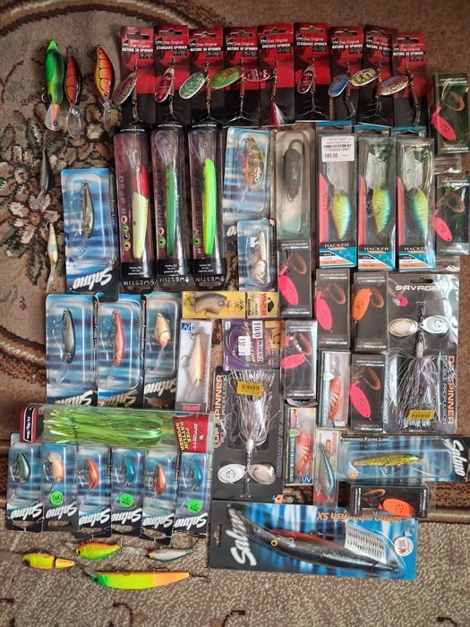 Tict minimalism liberte mls-805 та воблери Salmo Rapala savage gear