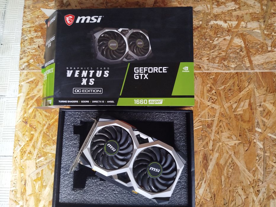 gtx 1660 super msi - купить комплектующие для ПК - Цена на OLX.ua