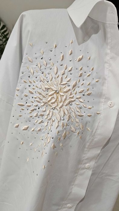 Koszula biała Manilla polski producent r uniwersalny