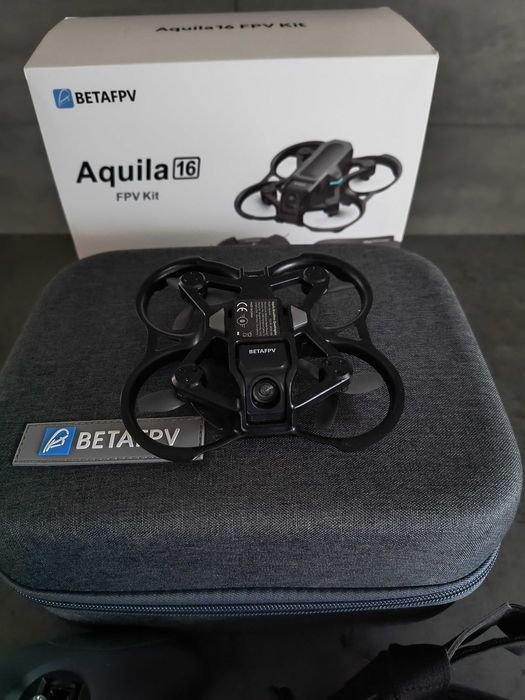 NOWY - Dron AQUILLA 16 Beta FPV - ogromny zestaw combo 6 baterii