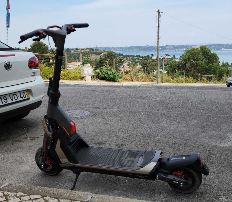 Segway GT2 electric scooter 90 km range and 70 km/h max speed.