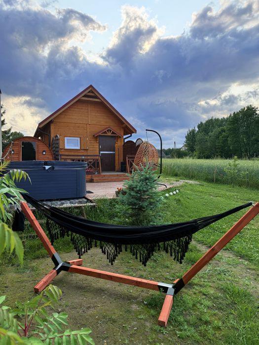 Domek z jacuzzi, sauną i basenem na wyłączność