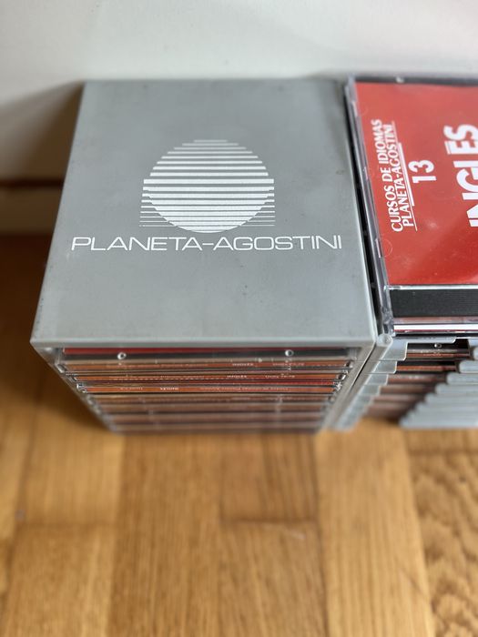 Curso ingles Planeta Agostini livros e CD’s