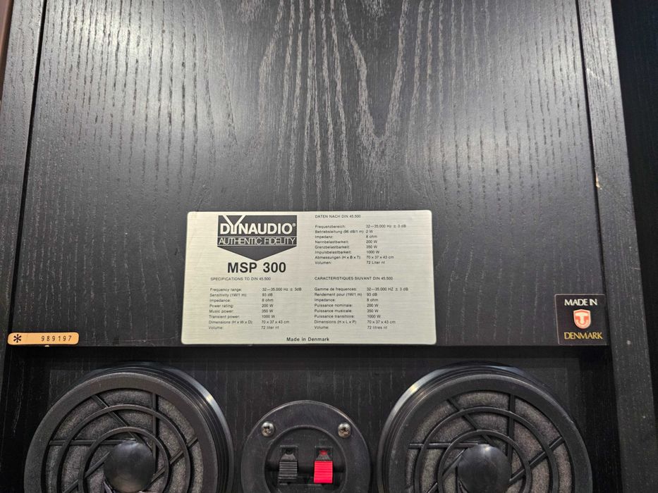 ТОП Dynaudio MSP 300 200 Вт / 350 Вт / 1000 Вт