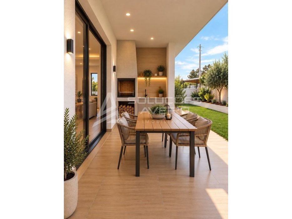 Moradia Térrea T3 Nova em Construção | Open Space 60,60 m² | Terren...