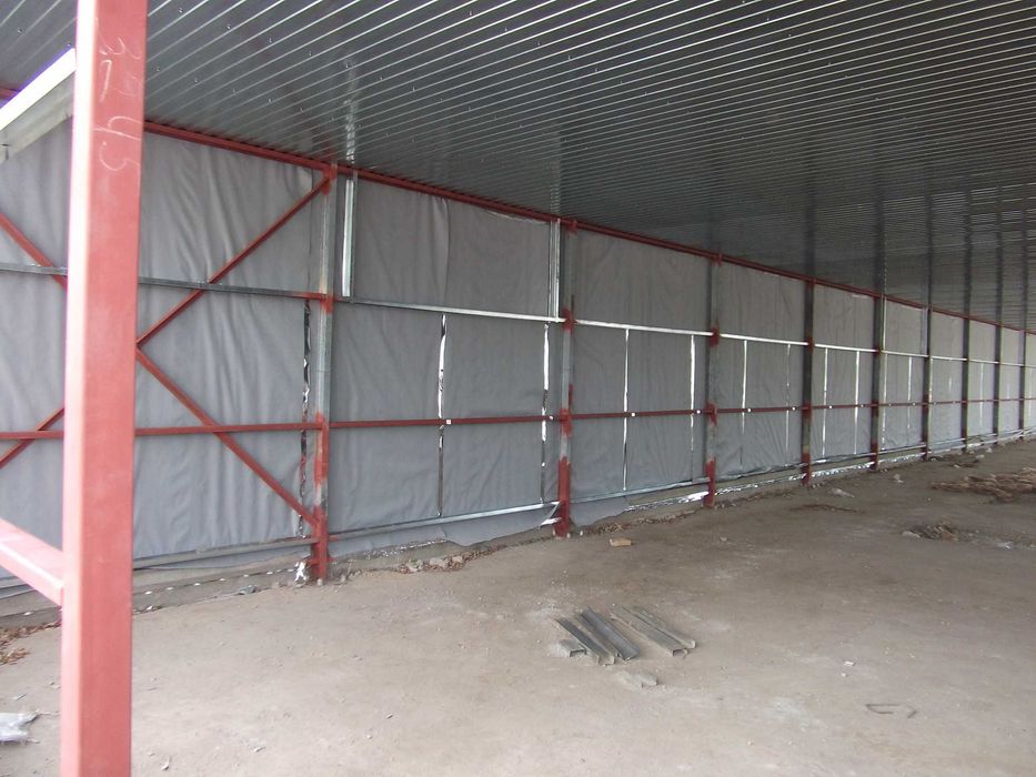 ангар склад навіс сто 1900-2700 грн/м2 робота+матеріал