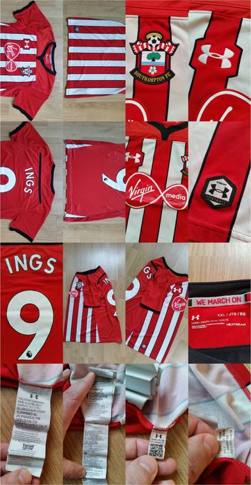 Koszulka Southampton FC Under Armour rozmiar YXL 18-20 lat