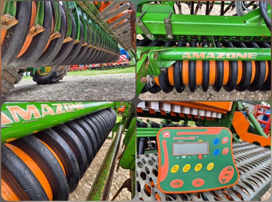 Agregat AMAZONE Kg302 + Ad303 Super talerzowy 3m 2004r