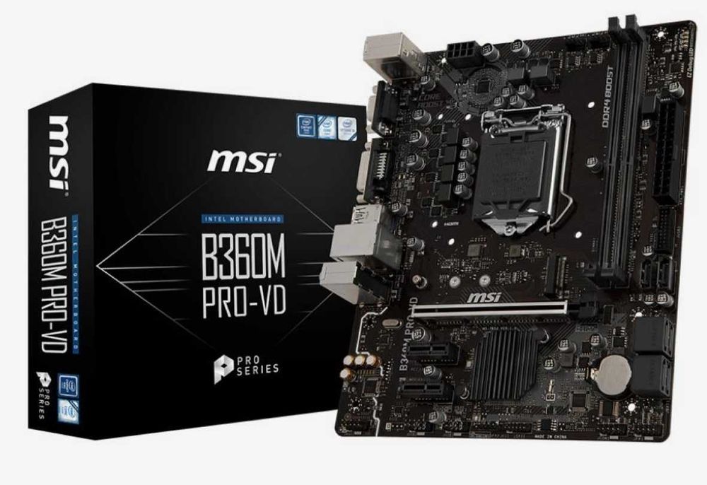 Płyta główna MSI B360M PRO-VD 8,9 gen INTEL