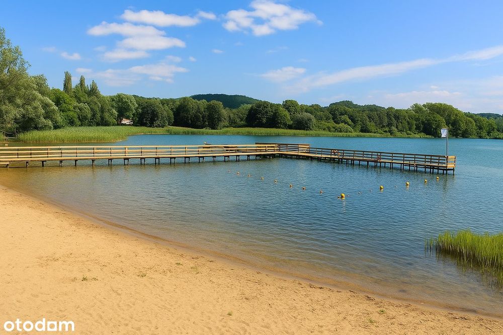 Działki nad jeziorem w malowniczym Garczu na Kaszubach