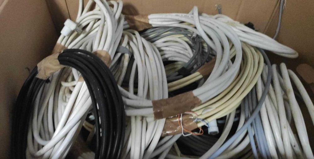 cabo coaxial e outros (vários)