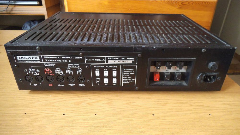 Wzmaczniacz Bouyer AS 35-d 30W