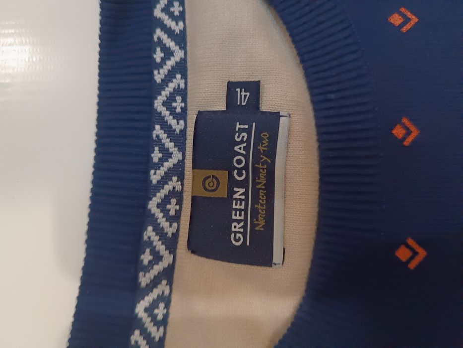 Green Coast bluza okrągły dekolt roz,50/L bluza sweter viskoza