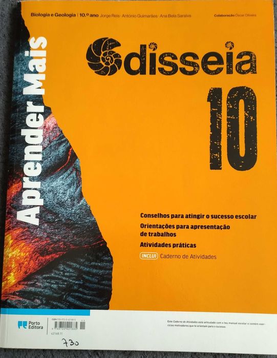 Caderno de atividades de Biologia e Geologia 10 ano
