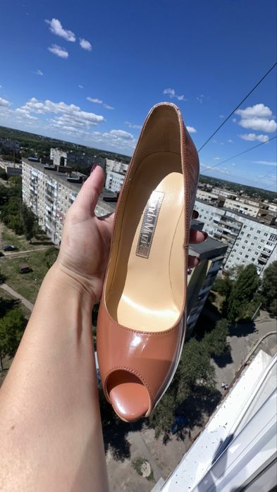 Nando Muzzi Італія туфлі бежеві шкіра р.36-37