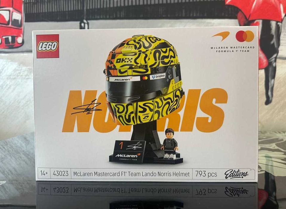 Конструктор LEGO Editions 43023 Formula 1 Шолом Ландо Норріса McLaren Mastercard F1® Team