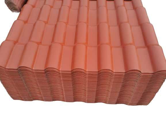 Painel Cobertura em PVC - Imitação de Telha