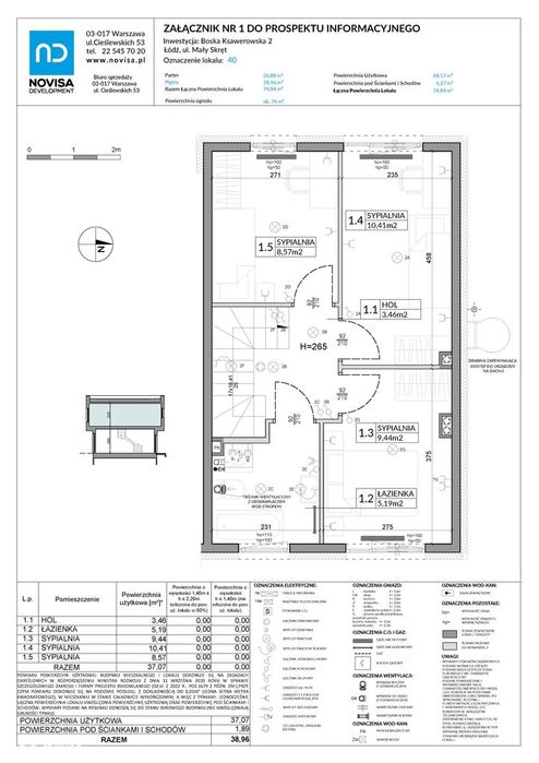 4-pokojowy dom 74m2 + ogródek Bez Pośredników