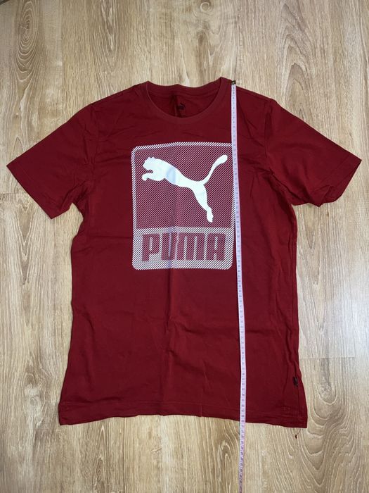футболка puma красная