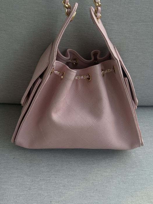 Skórzana Chanel midi 25