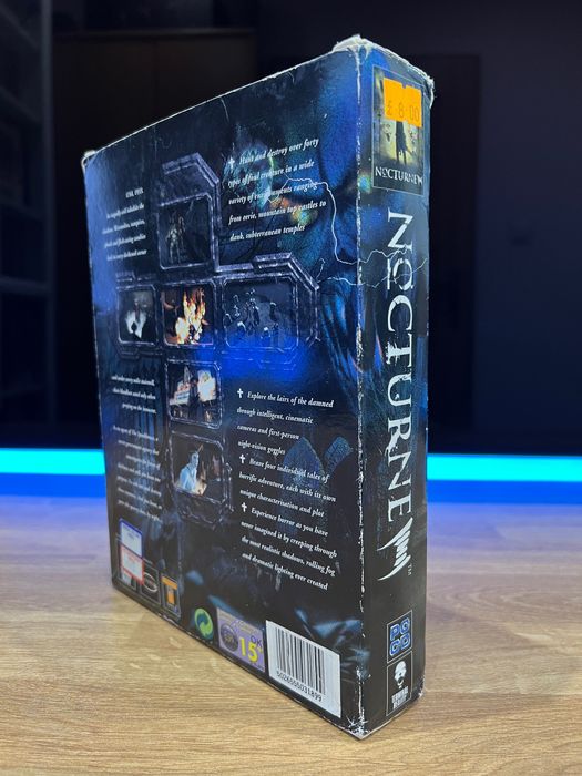 Nocturne gra (PC EN 1999) Big Box kompletne premierowe wydanie