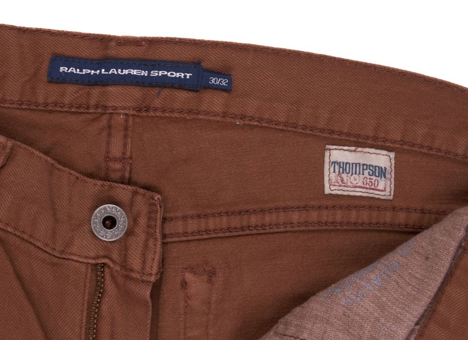 Spodnie Ralph Lauren Thompson 650 W30 L32 Damskie Red Low Rise 80CM