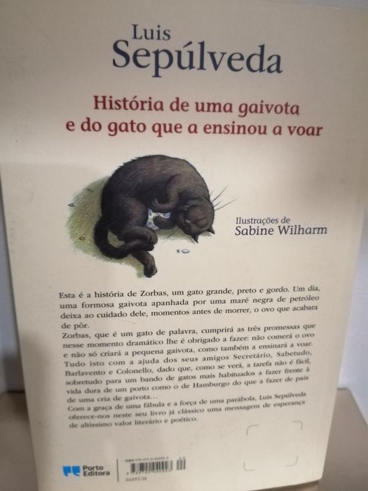 História de uma gaivota e do gato que a ensinou a voar
Luís Sepulveda