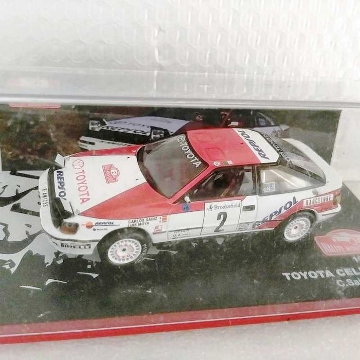 Toyota Celica 4WD GT4 Carlos Sainz e Luis Moya 59 Rallye Monte Carlo 1991