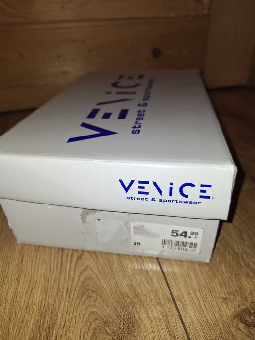 VENICE półbuty damskie buty sportowe NOWE roz 39