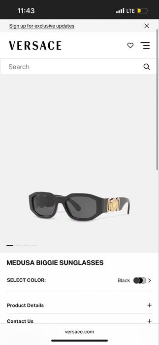 Продам окуляри Versace