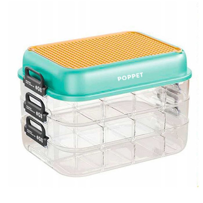 В наличии! Ящик для хранения игрушек и игры лего Poppet Блокбокс