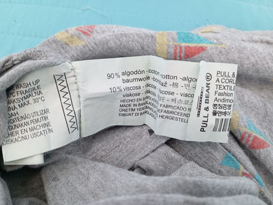 Top Pull & Bear estampado