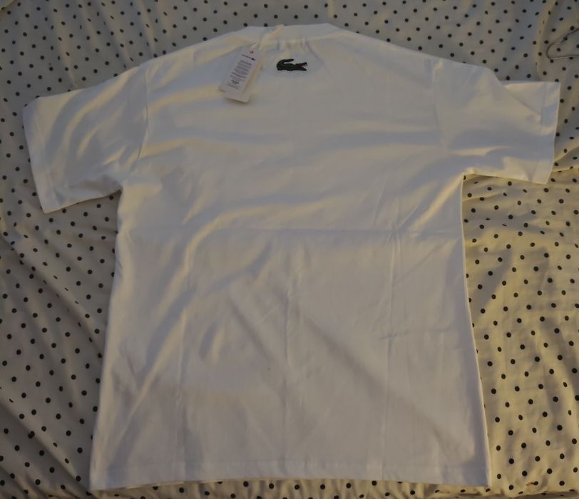 Tshirt Branca Lacoste Homem