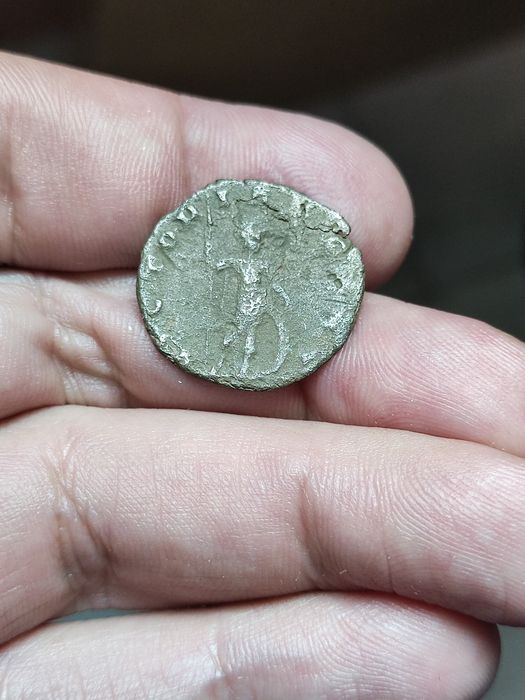 Duas moedas romanas de Galieno