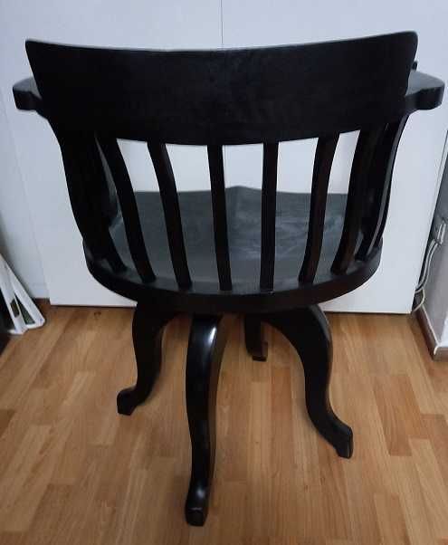 Cadeira rotativa de escritório, anos 50.