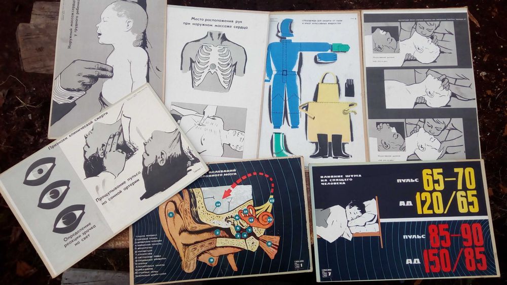 Плакаты ссср учебные