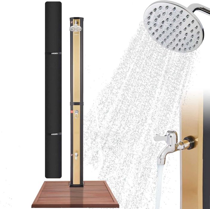 Prysznic solarny 35 l, ze słuchawką prysznicową