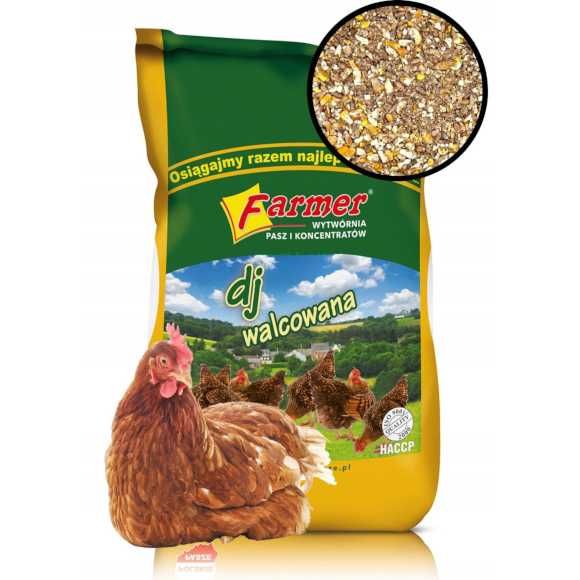 Pasza dla kur niosek WALCOWANA SYPKA 25 kg Hurtownia Pasz - DOWÓZ