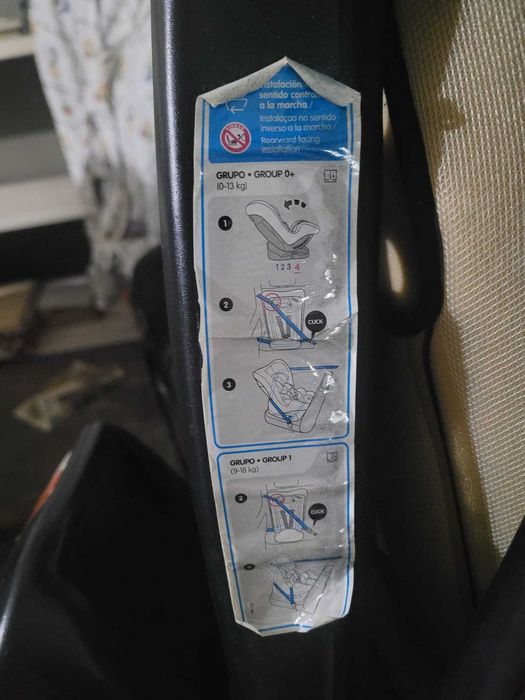 Cadeira Auto Bebé