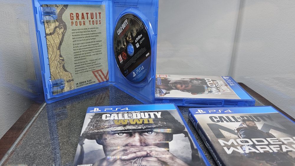 4X Call of Duty Black Ops Cold War Vanguard WWII Modern Warfare PS4